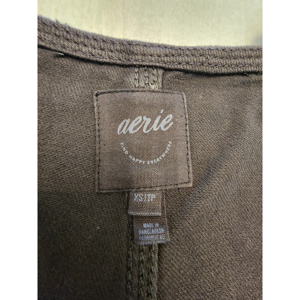 Aerie Women's Overalls SZ XS Romper Grunge Skater - Picture 3 of 4